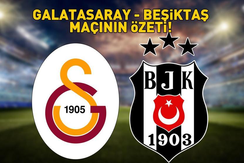 GALATASARAY 1 - 1 BEŞİKTAŞ MAÇ SONUCU | Derbide kazanan yok