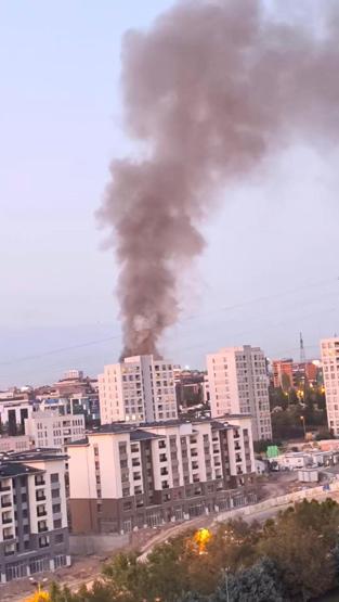 İstanbulda mobilya imalathanesinde korkutan yangın