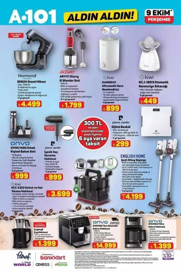 A101 9 Ekim Aktüel Ürünler Kataloğu Yayında Bu Hafta Hangi Ürünler İndirimde İşte A101 9 Ekim Perşembe İndirimli Ürünler Listesi