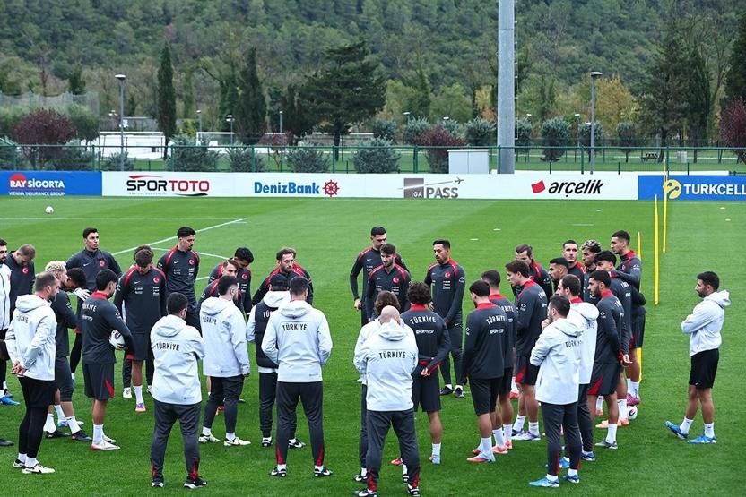 A Millî Takım’da Bulgaristan maçı hazırlıkları devam ediyor