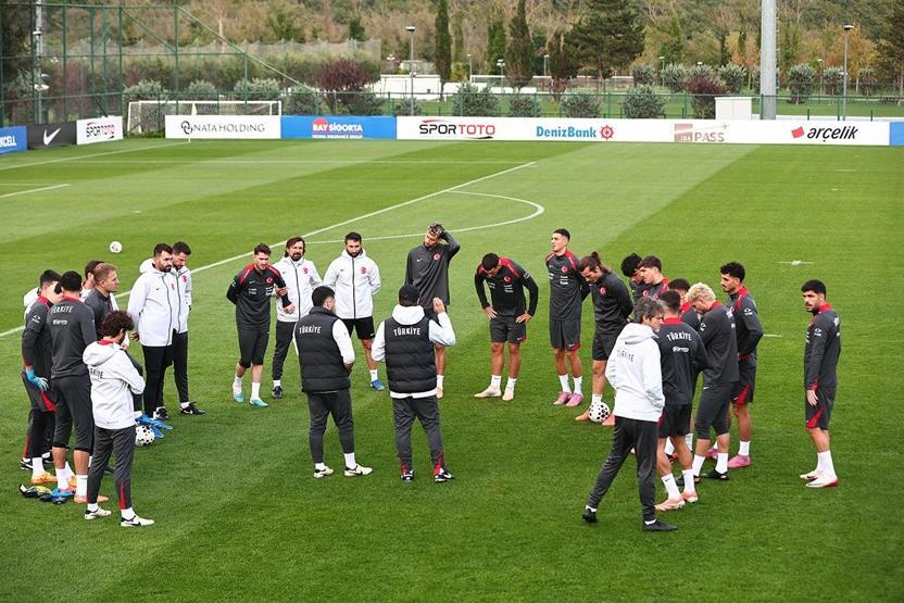 A Millî Takım, Gürcistan mesaisine başladı