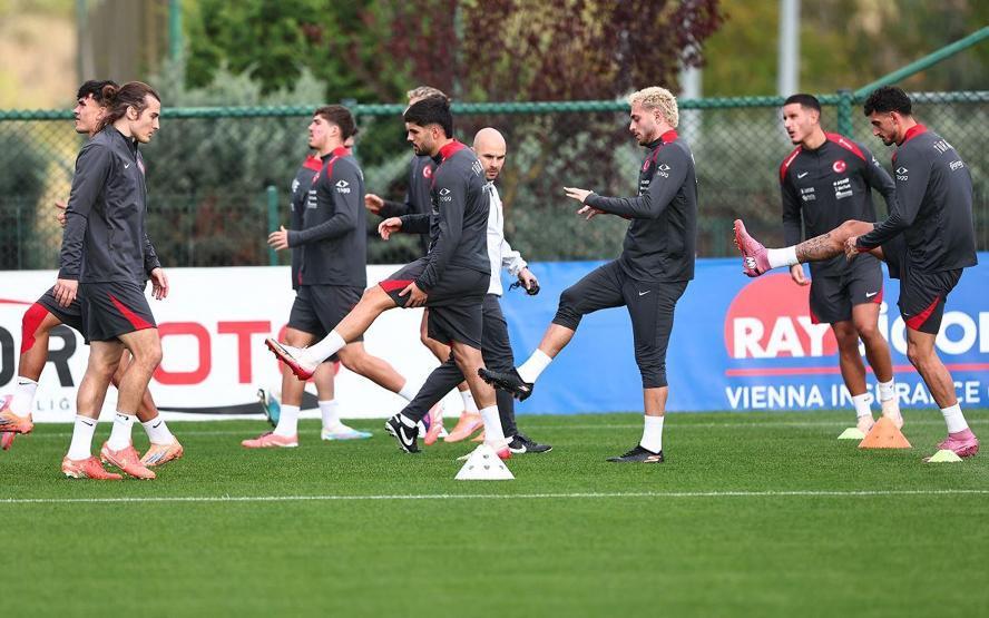 A Millî Takım, Gürcistan mesaisine başladı