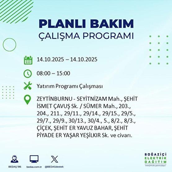 İSTANBUL ELEKTRİK KESİNTİSİ 14 EKİM: İstanbulda Elektrikler Ne Zaman Gelecek Kesintiden Hangi İlçeler Etkilenecek