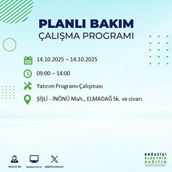 İSTANBUL ELEKTRİK KESİNTİSİ 14 EKİM: İstanbulda Elektrikler Ne Zaman Gelecek Kesintiden Hangi İlçeler Etkilenecek