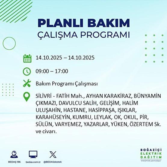 İSTANBUL ELEKTRİK KESİNTİSİ 14 EKİM: İstanbulda Elektrikler Ne Zaman Gelecek Kesintiden Hangi İlçeler Etkilenecek