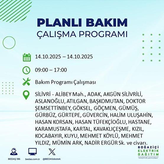İSTANBUL ELEKTRİK KESİNTİSİ 14 EKİM: İstanbulda Elektrikler Ne Zaman Gelecek Kesintiden Hangi İlçeler Etkilenecek