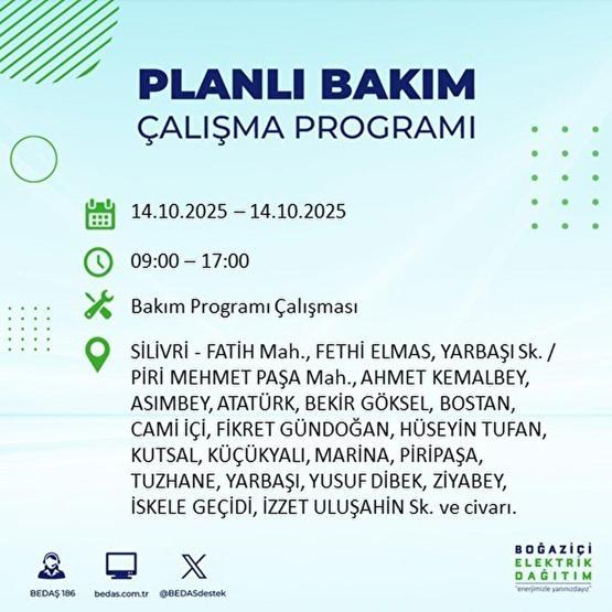 İSTANBUL ELEKTRİK KESİNTİSİ 14 EKİM: İstanbulda Elektrikler Ne Zaman Gelecek Kesintiden Hangi İlçeler Etkilenecek