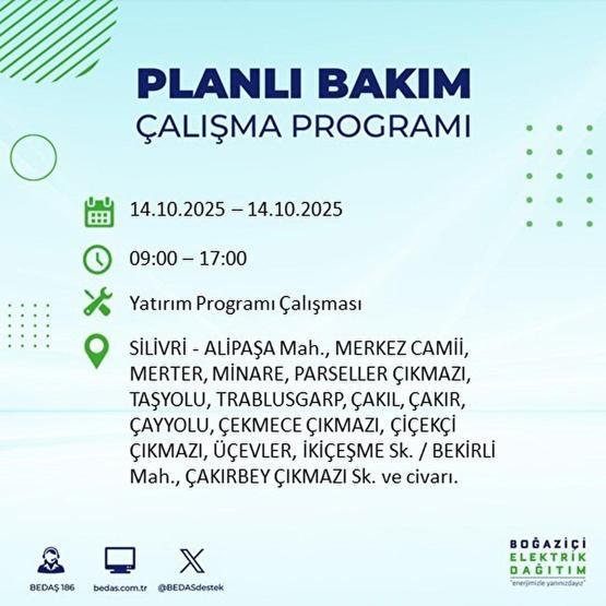 İSTANBUL ELEKTRİK KESİNTİSİ 14 EKİM: İstanbulda Elektrikler Ne Zaman Gelecek Kesintiden Hangi İlçeler Etkilenecek