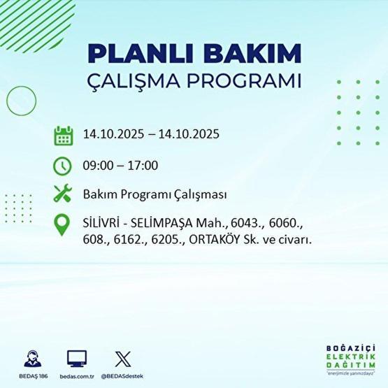 İSTANBUL ELEKTRİK KESİNTİSİ 14 EKİM: İstanbulda Elektrikler Ne Zaman Gelecek Kesintiden Hangi İlçeler Etkilenecek