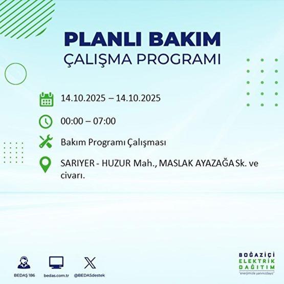 İSTANBUL ELEKTRİK KESİNTİSİ 14 EKİM: İstanbulda Elektrikler Ne Zaman Gelecek Kesintiden Hangi İlçeler Etkilenecek