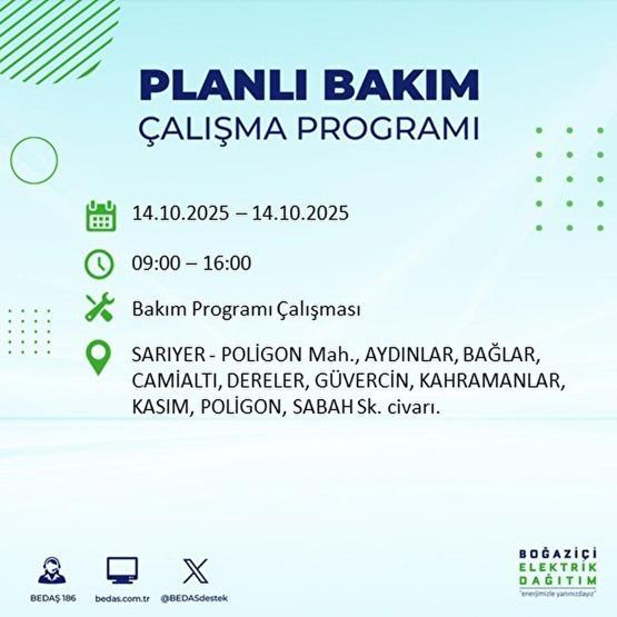 İSTANBUL ELEKTRİK KESİNTİSİ 14 EKİM: İstanbulda Elektrikler Ne Zaman Gelecek Kesintiden Hangi İlçeler Etkilenecek