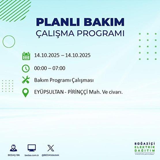 İSTANBUL ELEKTRİK KESİNTİSİ 14 EKİM: İstanbulda Elektrikler Ne Zaman Gelecek Kesintiden Hangi İlçeler Etkilenecek