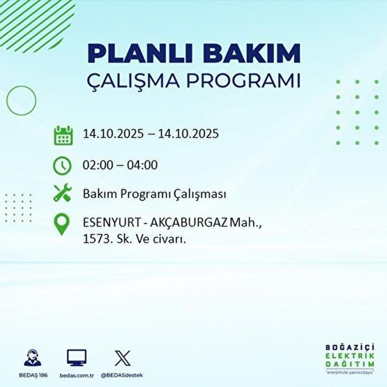 İSTANBUL ELEKTRİK KESİNTİSİ 14 EKİM: İstanbulda Elektrikler Ne Zaman Gelecek Kesintiden Hangi İlçeler Etkilenecek