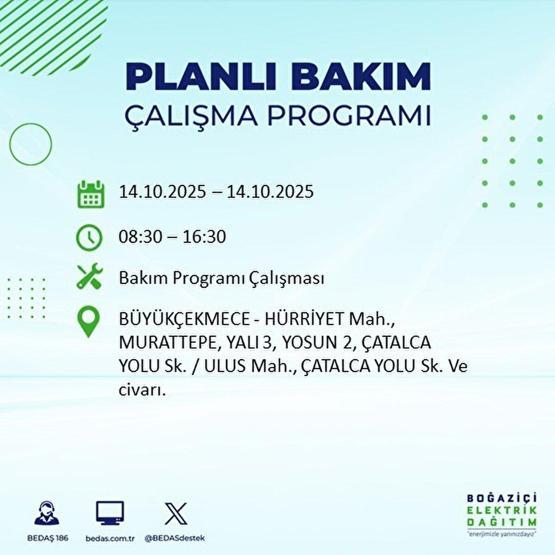 İSTANBUL ELEKTRİK KESİNTİSİ 14 EKİM: İstanbulda Elektrikler Ne Zaman Gelecek Kesintiden Hangi İlçeler Etkilenecek