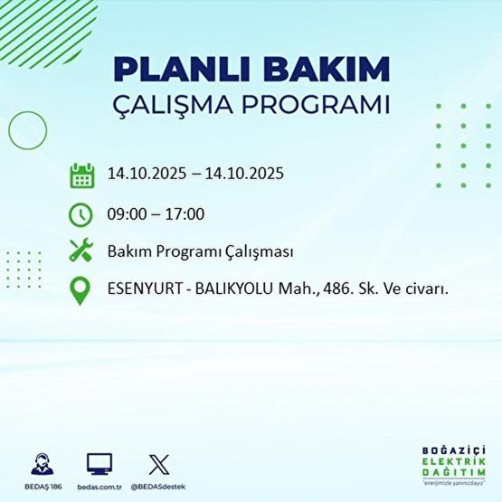 İSTANBUL ELEKTRİK KESİNTİSİ 14 EKİM: İstanbulda Elektrikler Ne Zaman Gelecek Kesintiden Hangi İlçeler Etkilenecek