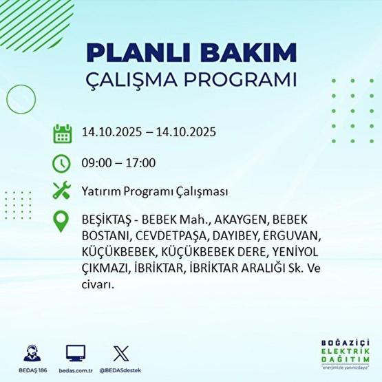 İSTANBUL ELEKTRİK KESİNTİSİ 14 EKİM: İstanbulda Elektrikler Ne Zaman Gelecek Kesintiden Hangi İlçeler Etkilenecek
