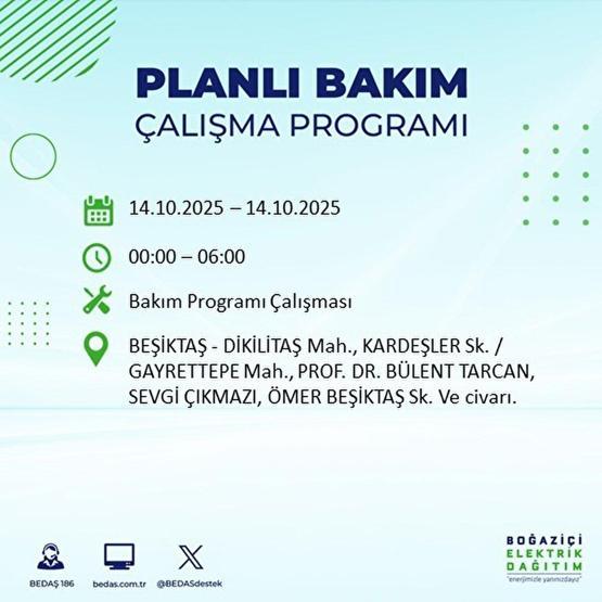 İSTANBUL ELEKTRİK KESİNTİSİ 14 EKİM: İstanbulda Elektrikler Ne Zaman Gelecek Kesintiden Hangi İlçeler Etkilenecek