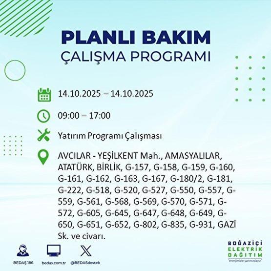 İSTANBUL ELEKTRİK KESİNTİSİ 14 EKİM: İstanbulda Elektrikler Ne Zaman Gelecek Kesintiden Hangi İlçeler Etkilenecek