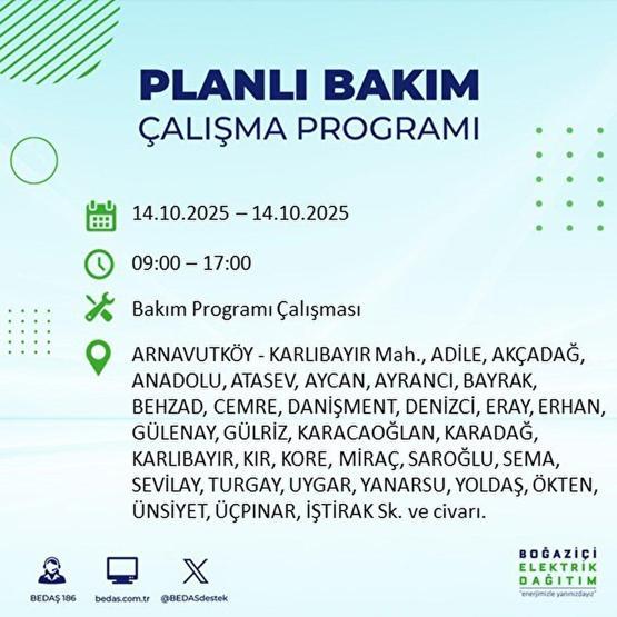 İSTANBUL ELEKTRİK KESİNTİSİ 14 EKİM: İstanbulda Elektrikler Ne Zaman Gelecek Kesintiden Hangi İlçeler Etkilenecek