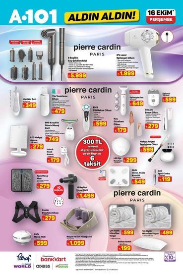 A101 16 Ekim Aldın Aldın kataloğu yayımlandı A101 16 Ekim Aldın Aldın kataloğunda bu hafta neler var