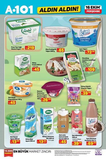 A101 16 Ekim Aldın Aldın kataloğu yayımlandı A101 16 Ekim Aldın Aldın kataloğunda bu hafta neler var