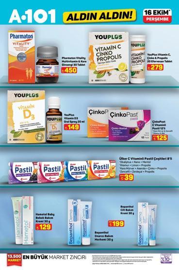 A101 16 Ekim Aldın Aldın kataloğu yayımlandı A101 16 Ekim Aldın Aldın kataloğunda bu hafta neler var