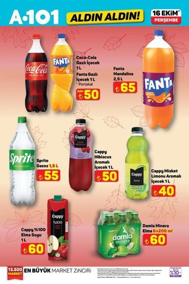 A101 16 Ekim Aldın Aldın kataloğu yayımlandı A101 16 Ekim Aldın Aldın kataloğunda bu hafta neler var