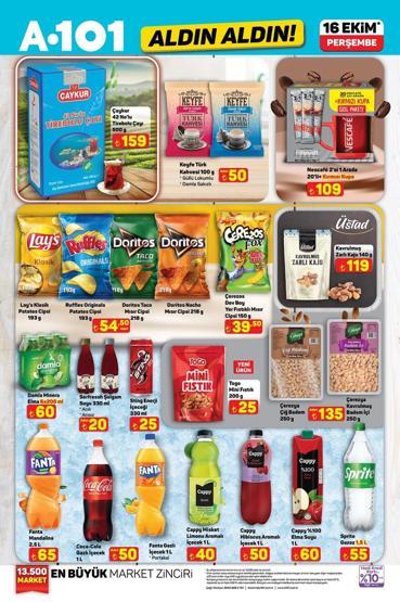 A101 16 Ekim Aldın Aldın kataloğu yayımlandı A101 16 Ekim Aldın Aldın kataloğunda bu hafta neler var