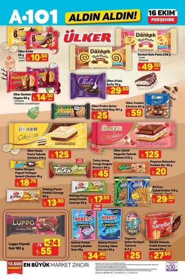 A101 16 Ekim Aldın Aldın kataloğu yayımlandı A101 16 Ekim Aldın Aldın kataloğunda bu hafta neler var