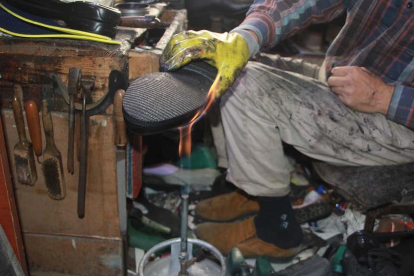 Deriyi ateşle canlandırıyor