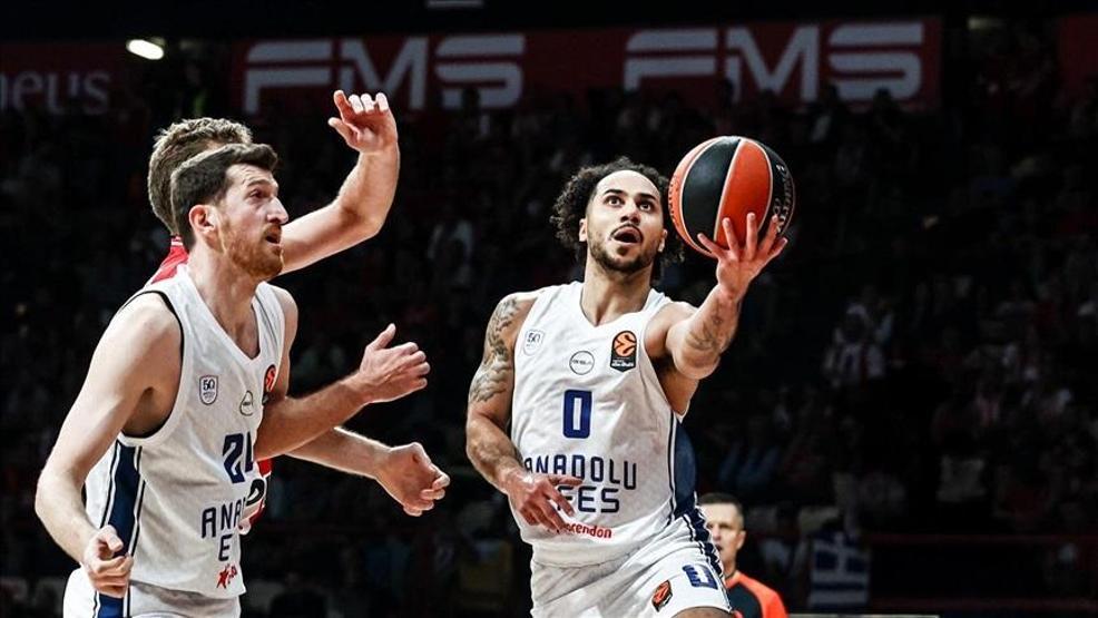 Anadolu Efes 81-95 Panathinaikos maç sonucu | Anadolu Efes evinde kayıp