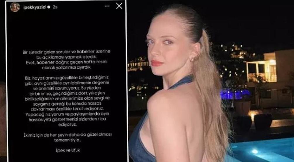3 Yıllık Evlilik Bitti İpek Filiz Yazıcıdan Boşanma Açıklaması