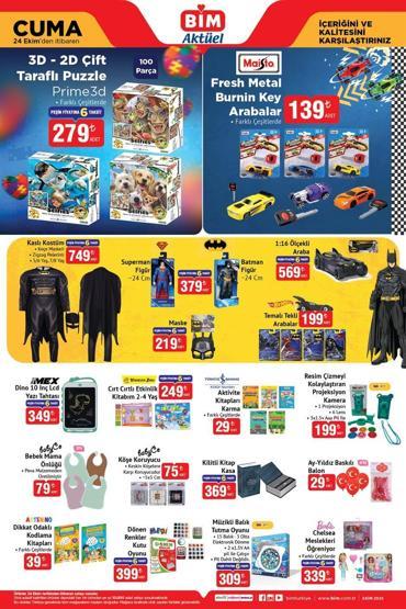 BİM 24 EKİM 2025 AKTÜEL KATALOĞU BİMde bu hafta neler var İşte aktüel ürünler kataloğu...