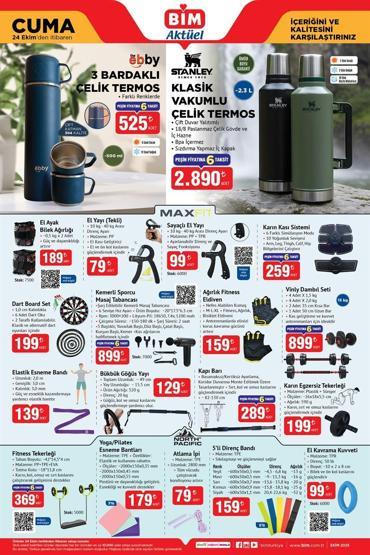 BİM 24 EKİM 2025 AKTÜEL KATALOĞU BİMde bu hafta neler var İşte aktüel ürünler kataloğu...