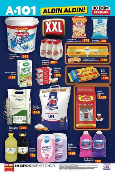 A101 30 EKİM ALDIN ALDIN KATALOĞU A101de bu hafta hangi ürünler var