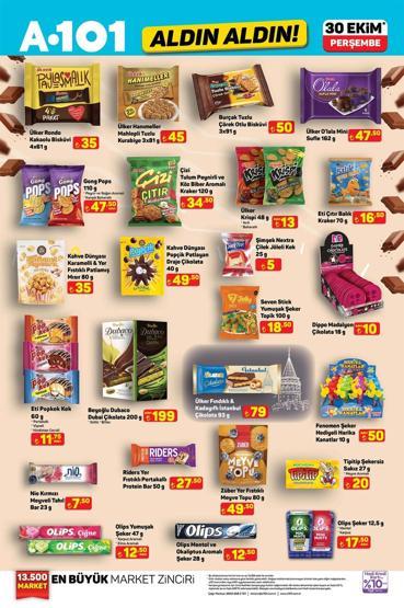 A101 30 EKİM ALDIN ALDIN KATALOĞU A101de bu hafta hangi ürünler var