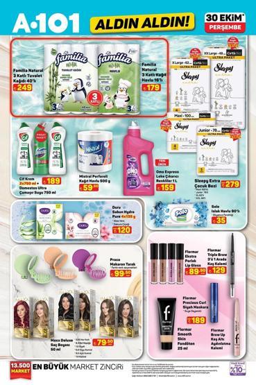 A101 30 EKİM ALDIN ALDIN KATALOĞU A101de bu hafta hangi ürünler var
