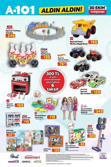 A101 30 EKİM ALDIN ALDIN KATALOĞU A101de bu hafta hangi ürünler var