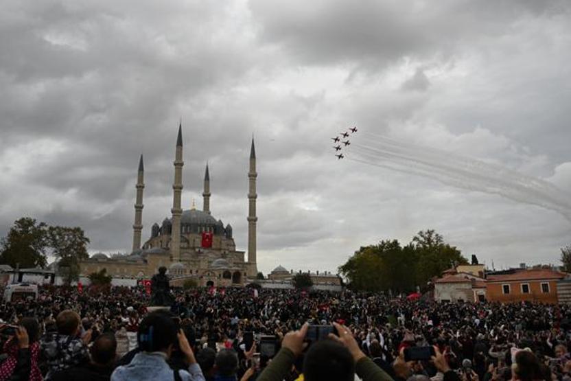 Türk Yıldızları, Edirne semalarında