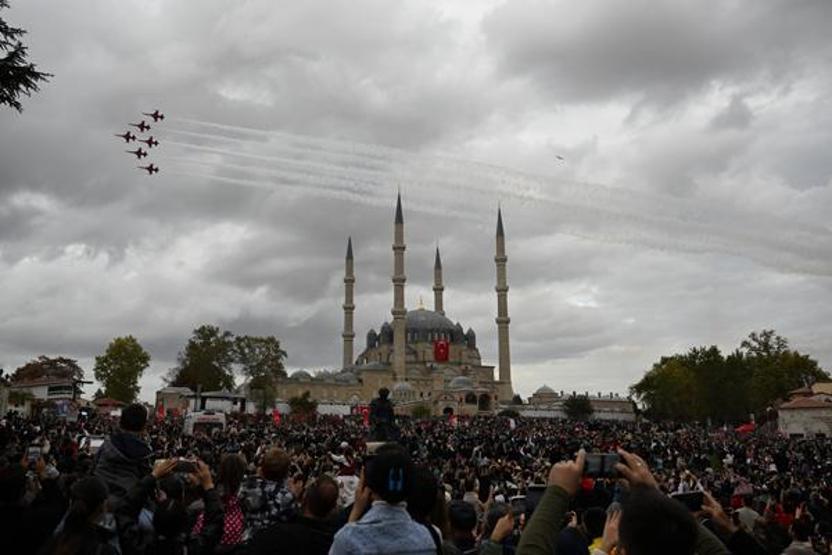 Türk Yıldızları, Edirne semalarında