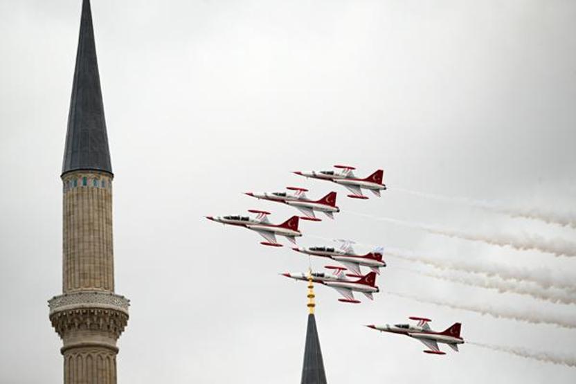 Türk Yıldızları, Edirne semalarında