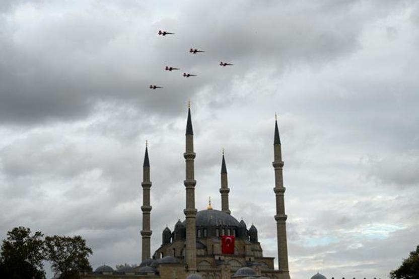 Türk Yıldızları, Edirne semalarında