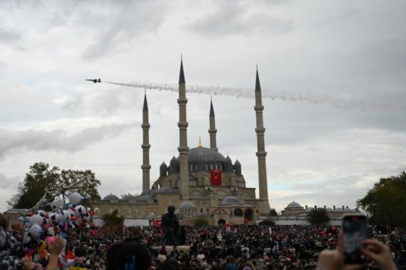 Türk Yıldızları, Edirne semalarında