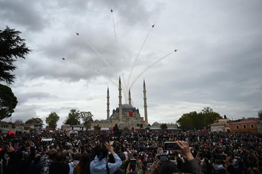 Türk Yıldızları, Edirne semalarında