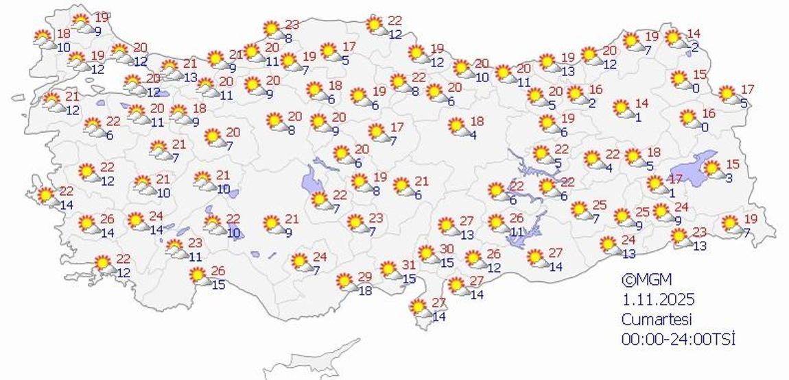 SON DAKİKA HAVA DURUMU HABERLERİ 28 EKİM 2025 | İstanbulda bugün hava nasıl olacak Meteoroloji uyardı: Muğla, Bursa, Yalova, Antalya...