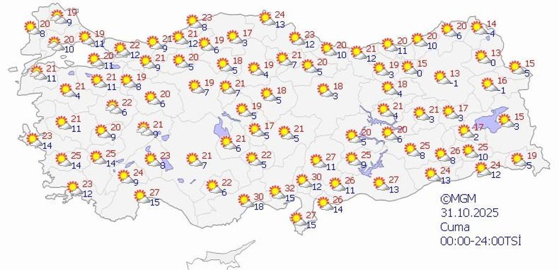 SON DAKİKA HAVA DURUMU HABERLERİ 28 EKİM 2025 | İstanbulda bugün hava nasıl olacak Meteoroloji uyardı: Muğla, Bursa, Yalova, Antalya...