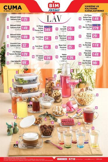 BİM AKTÜEL ÜRÜNLER KATALOĞU 31 EKİM 2025 | BİMde bu hafta yok yok İşte aktüel ürünler kataloğunun tamamı...