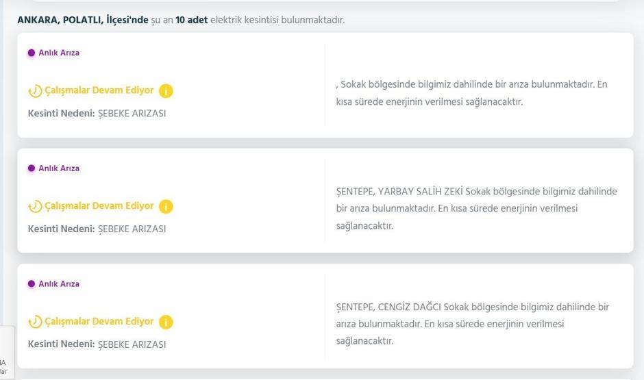 EDAŞ ANKARA ELEKTRİK KESİNTİSİ: 29 Ekim Ankarada Elektrikler Ne Zaman Gelecek Elektrik Kesintisi Ne Zaman Bitecek