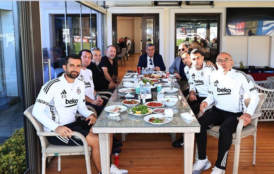 Beşiktaş’ta Fenerbahçe derbisi öncesi moral yemeği
