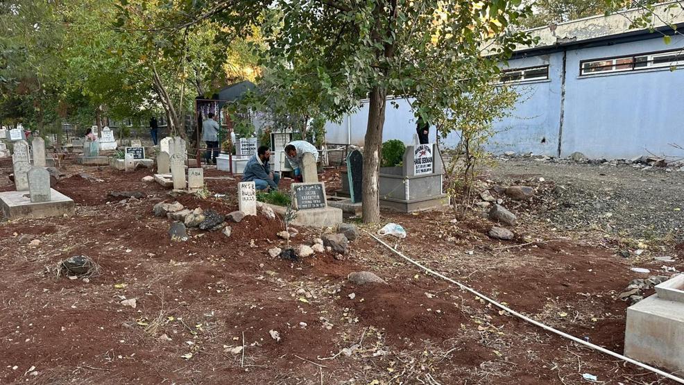 Mezarlık ziyaretine gitti, korkunç manzarayla karşılaştı Köpekler parçalamasın diye toprağa gömdü